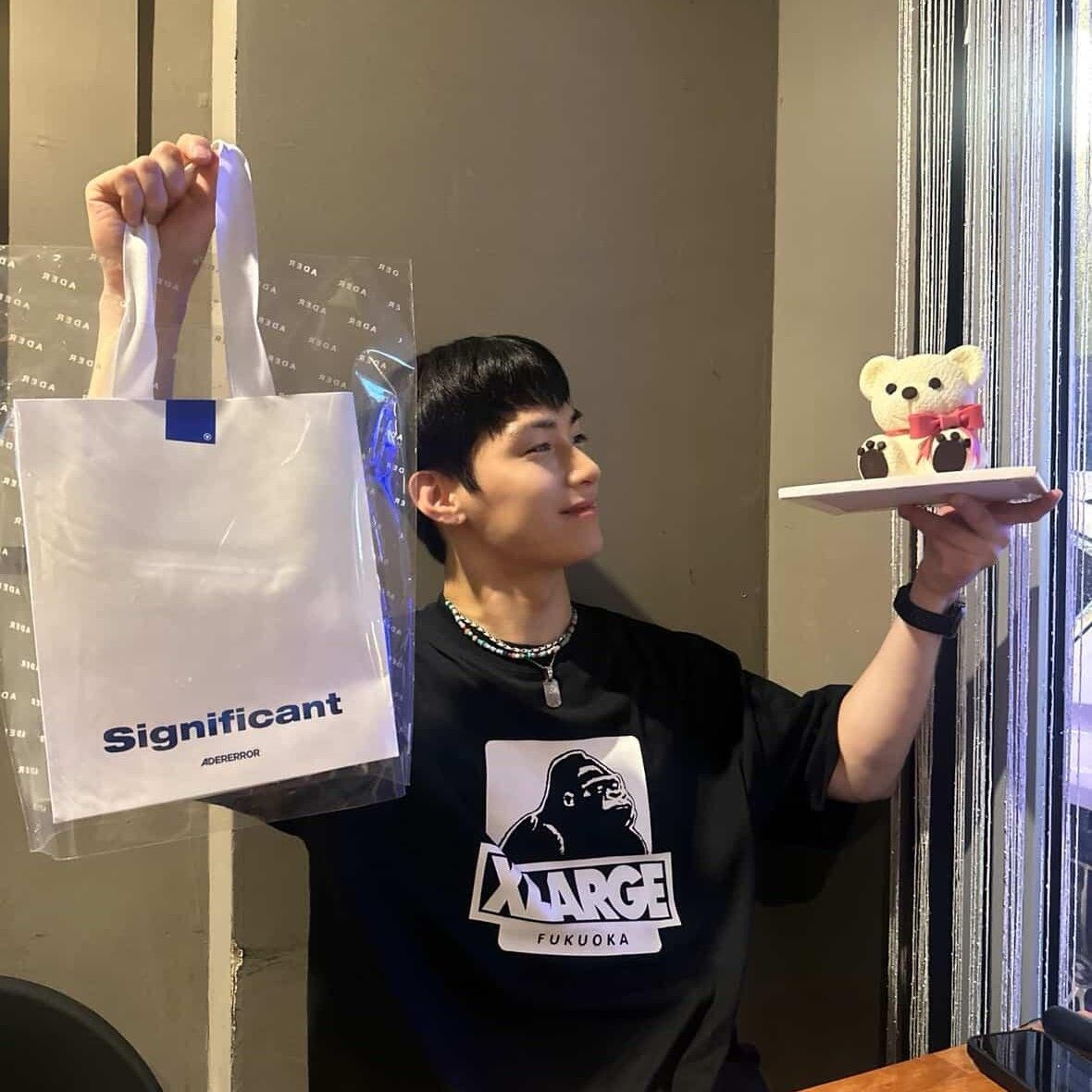 A moment captured by HANGYEOM (OMEGA X)'s fan