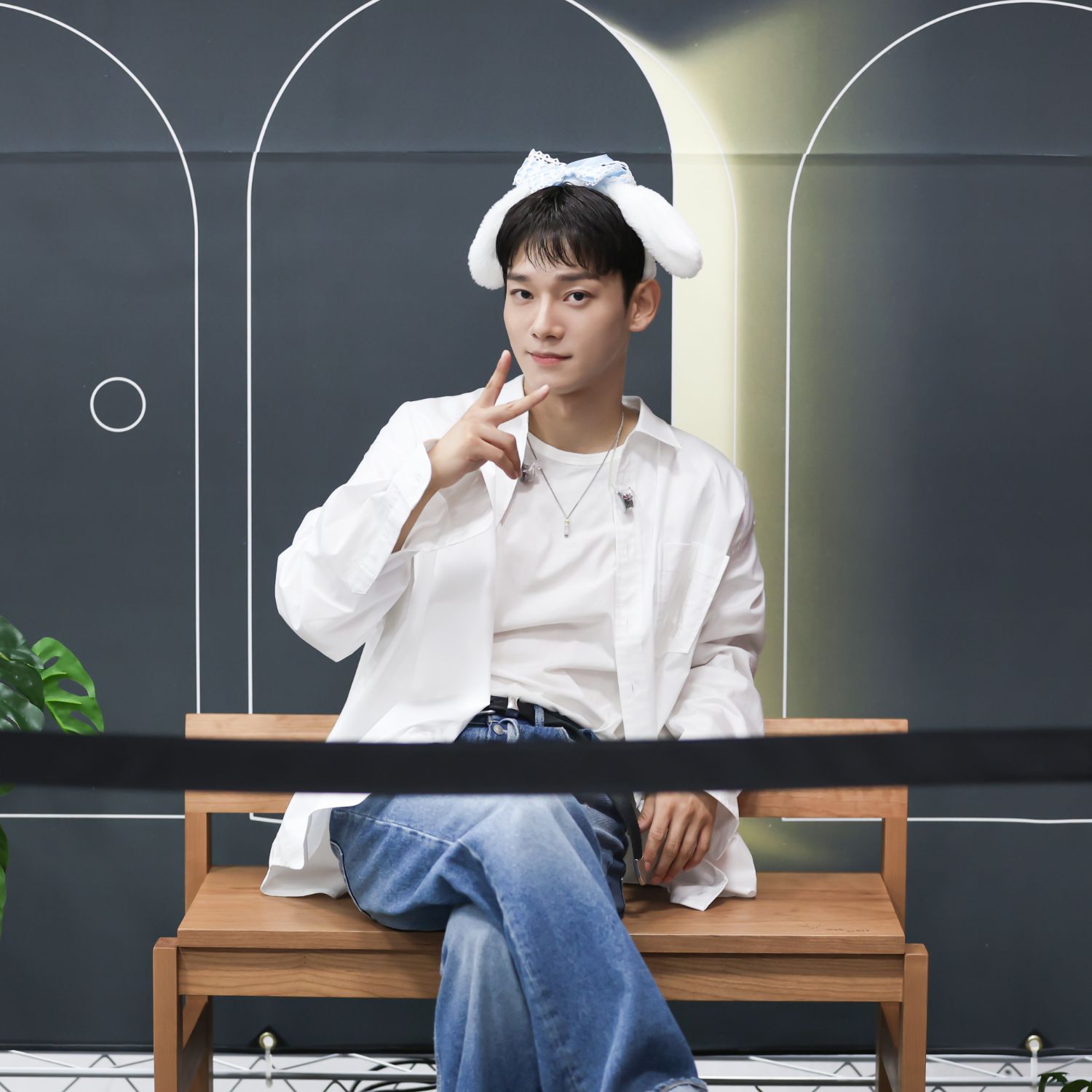 Recent activity shot of Chen (EXO)