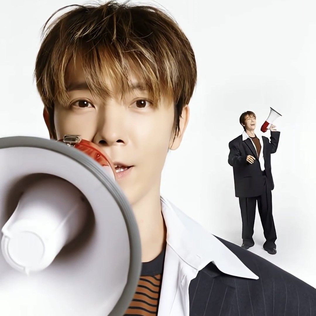 Behind-the-scenes cut of Donghae (Super Junior)