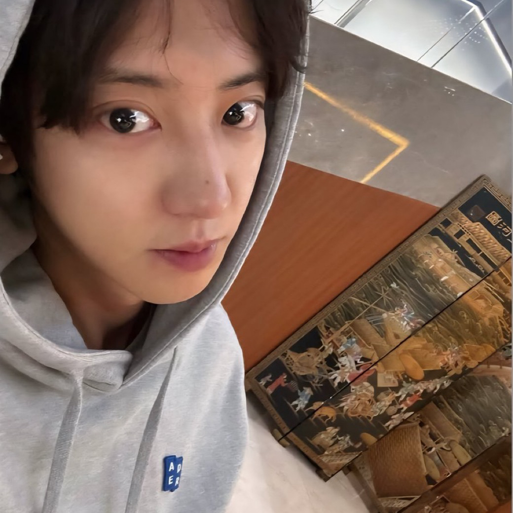 A moment captured by Chanyeol (EXO)'s fan