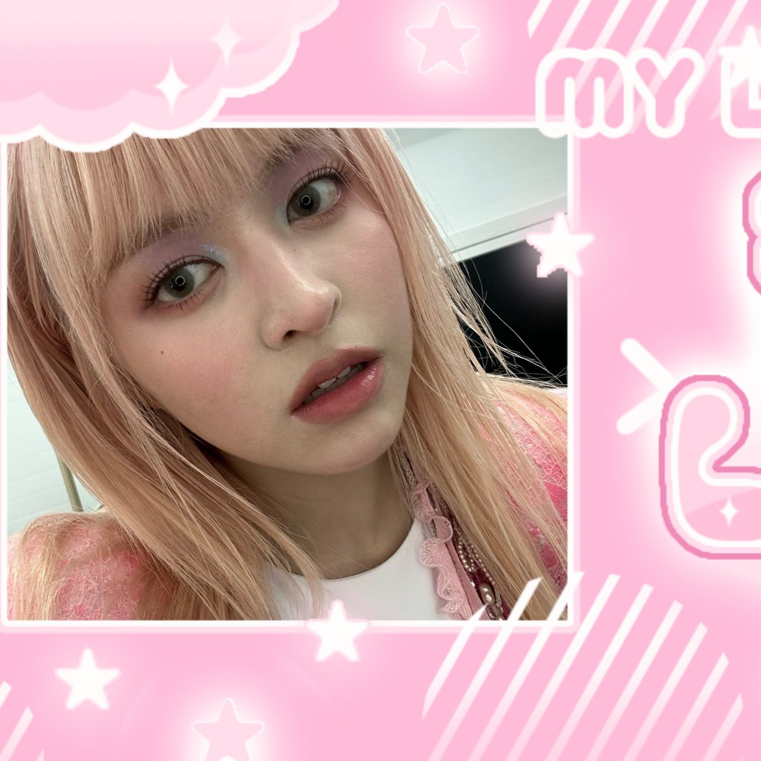 Recent activity shot of LILY (NMIXX)
