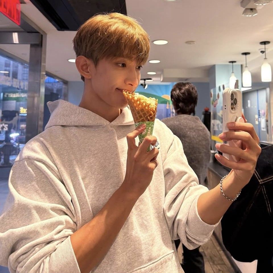 Recent activity shot of DK (SEVENTEEN)