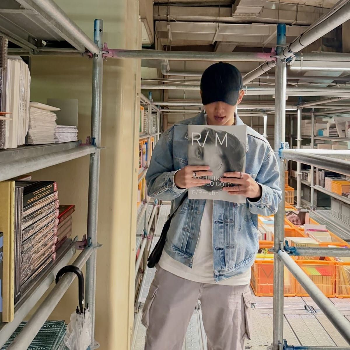 A moment captured by RM (BTS)'s fan