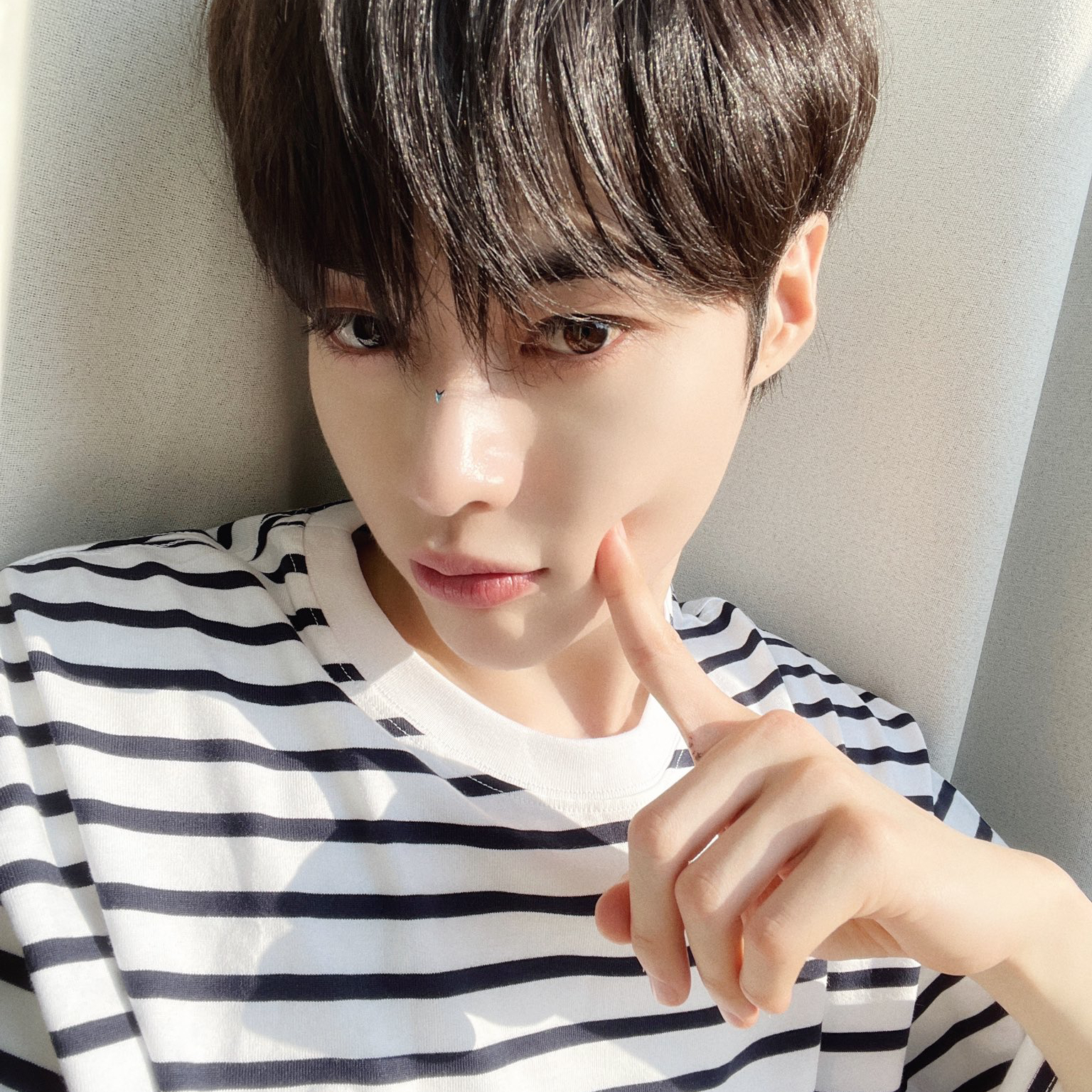 Momen yang diabadikan oleh penggemar Hanbin (TEMPEST)