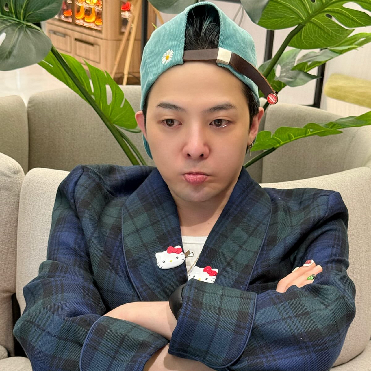 A moment captured by G-DRAGON (BIGBANG)'s fan