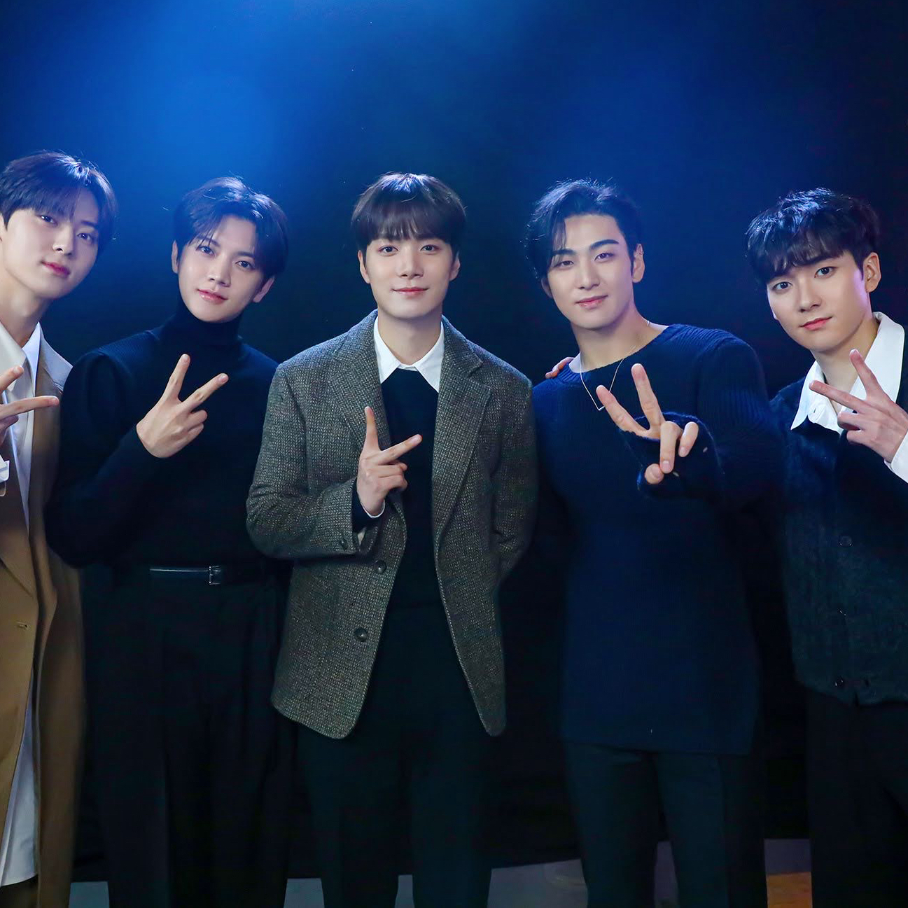 Recent activity shot of NU'EST