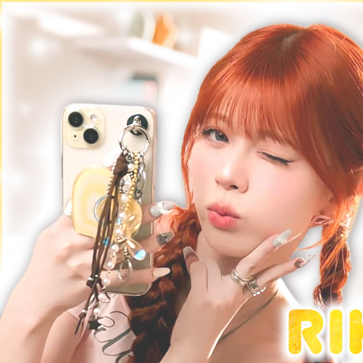 Behind-the-scenes cut of Riku (NiziU)