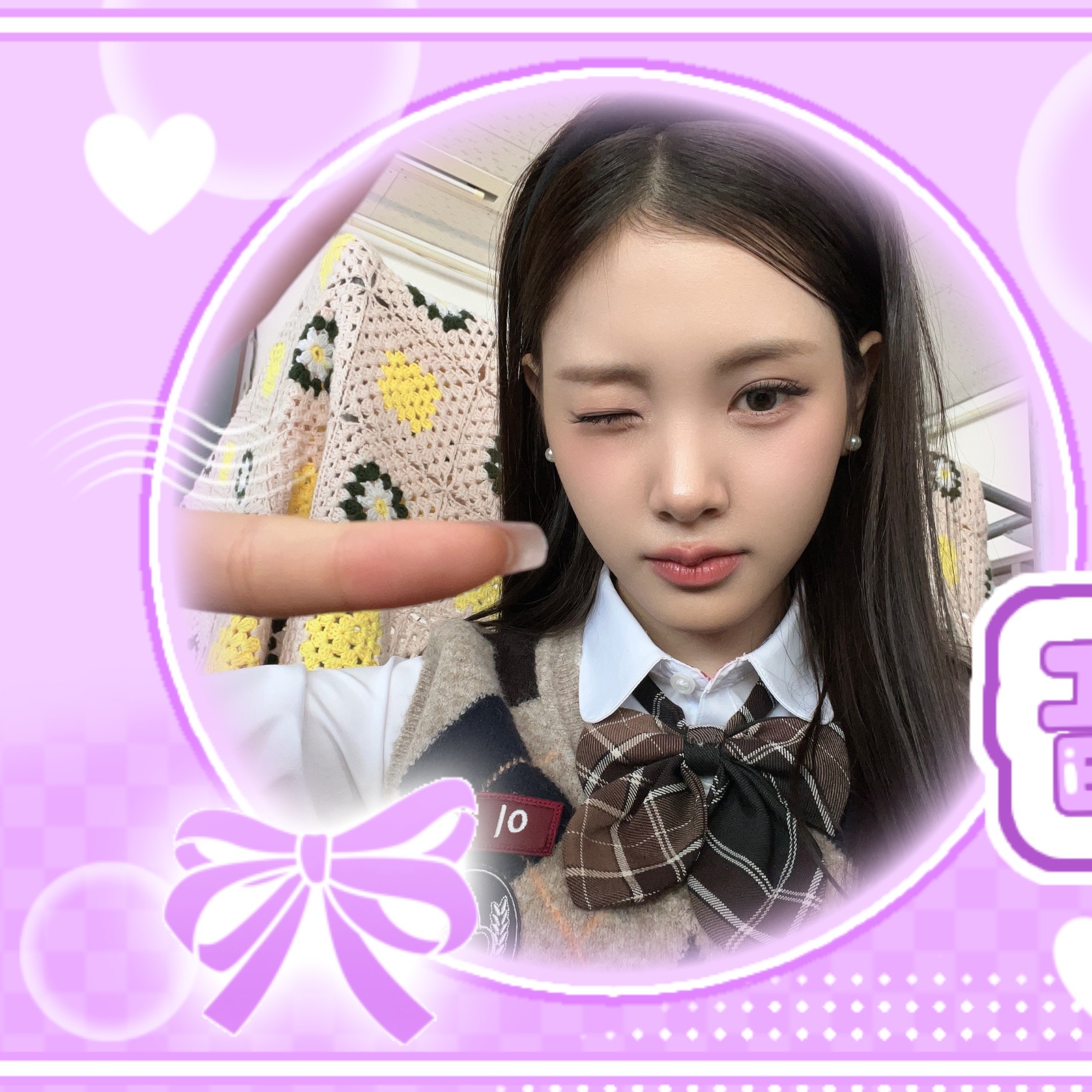 A moment captured by Yihyun (Baby DONT Cry)'s fan