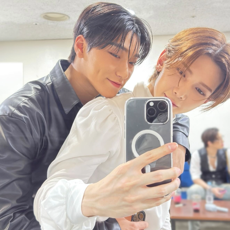 Recent activity shot of Yeosang (ATEEZ)
