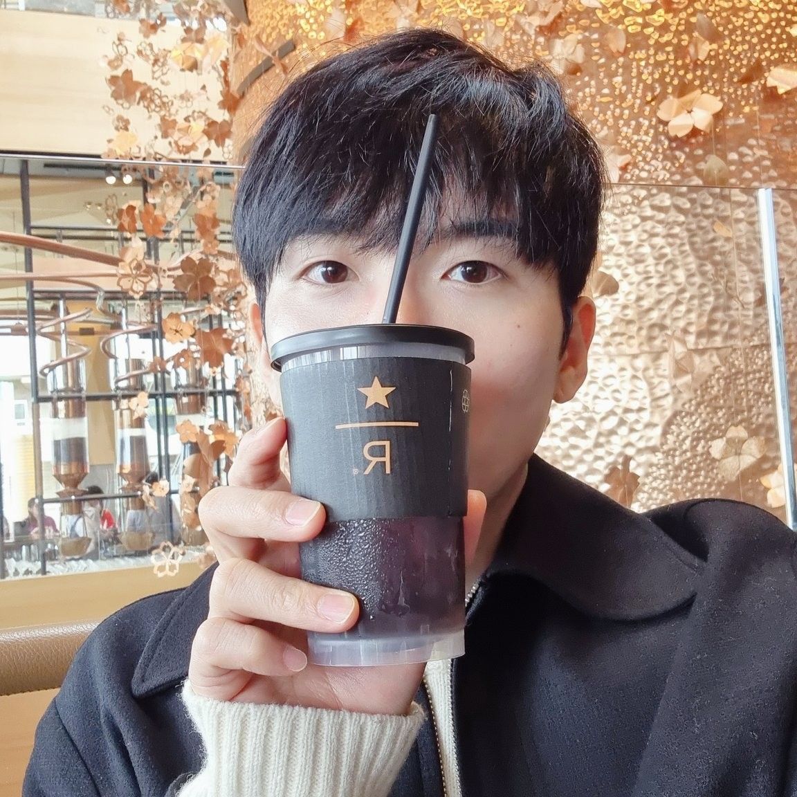 A moment captured by Ryeowook (Super Junior)'s fan
