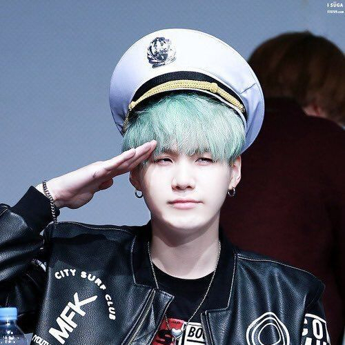 A moment captured by SUGA (BTS)'s fan