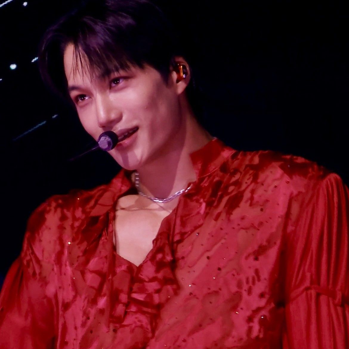 A moment captured by Kai (EXO)'s fan