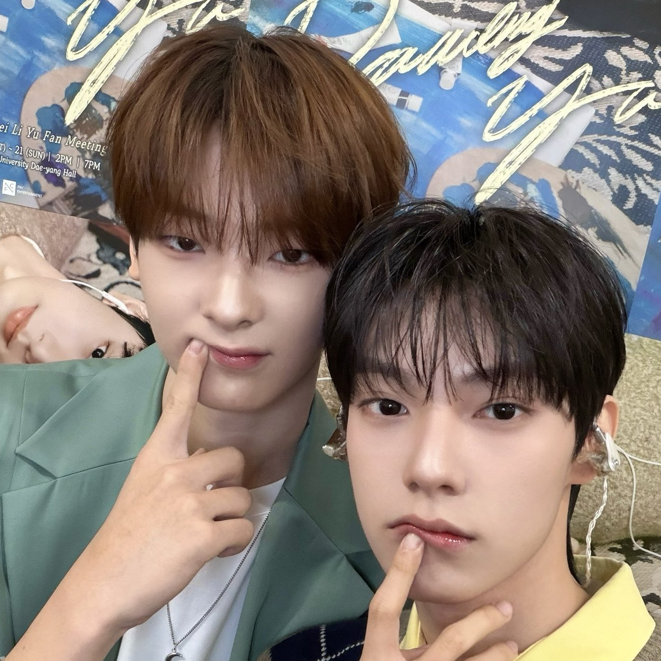 Behind-the-scenes cut of Kang Woojin