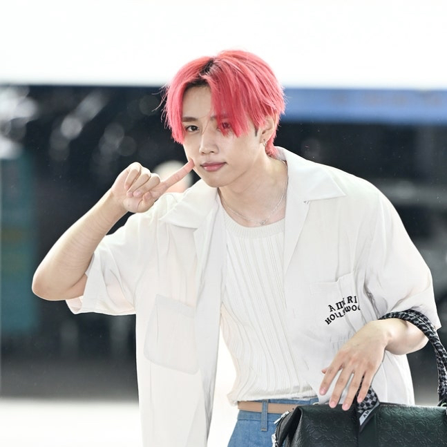 Recent activity shot of Sunwoo (THE BOYZ)