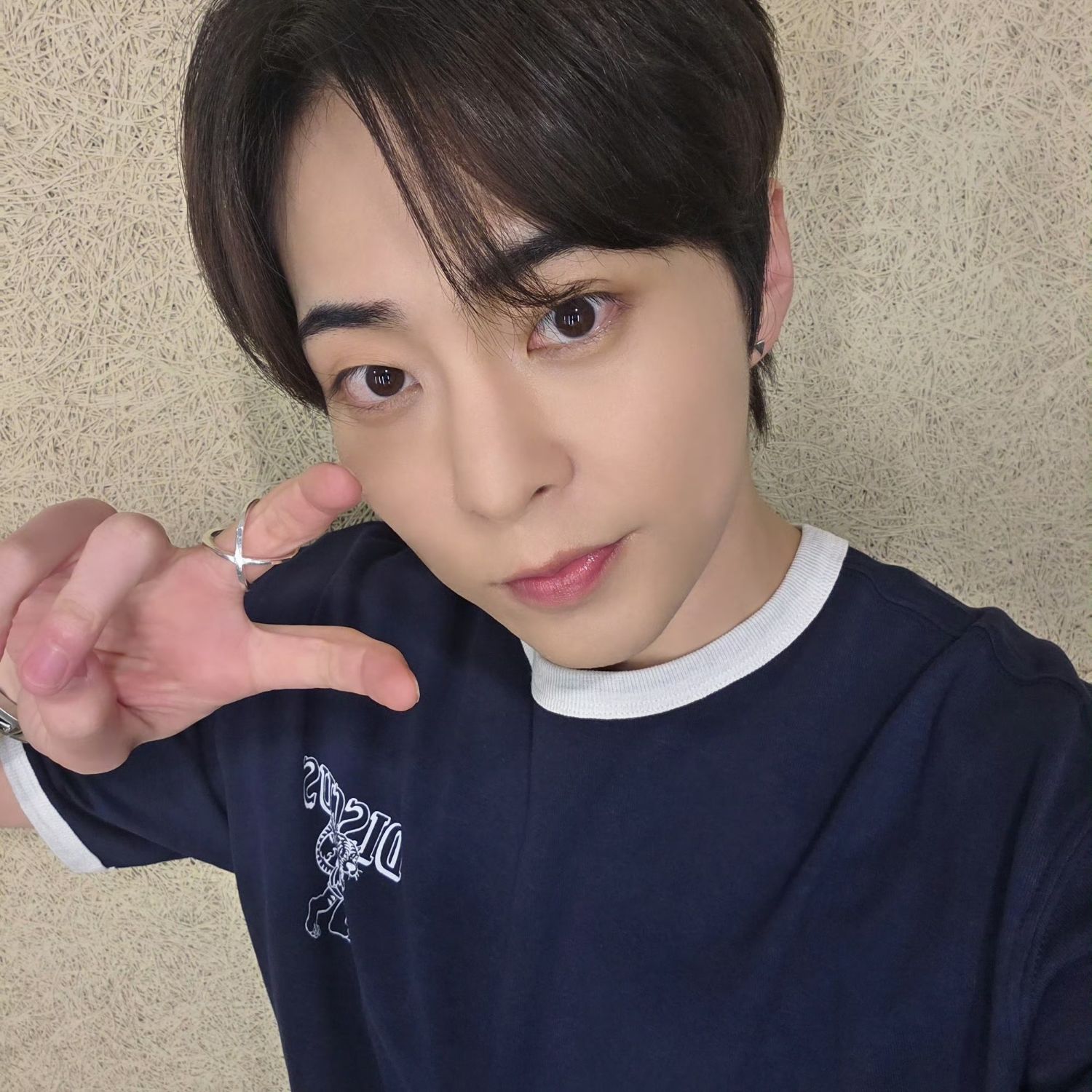 A moment captured by Xiumin (EXO)'s fan