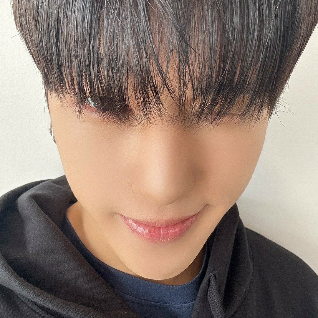 Recent activity shot of Wooyoung (ATEEZ)