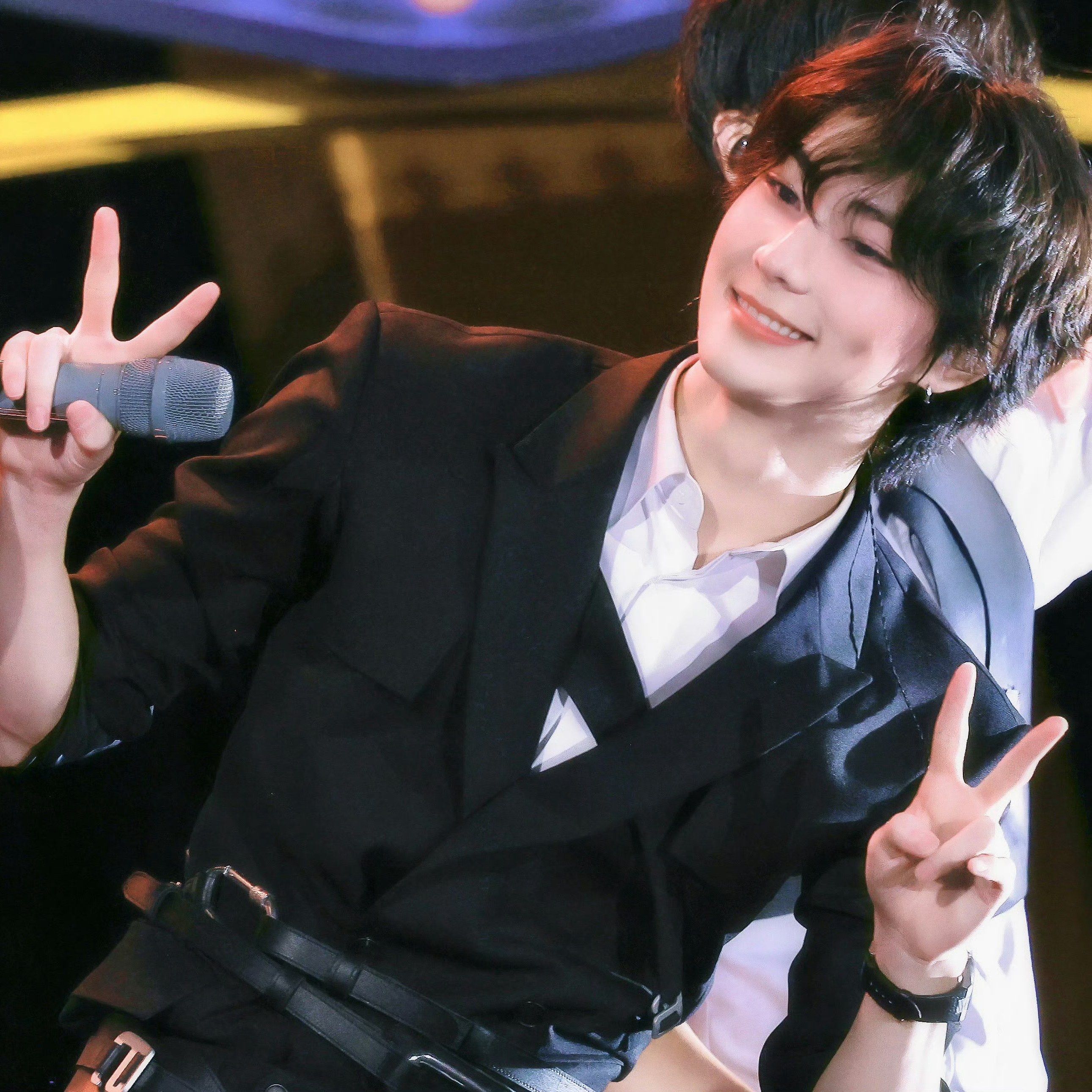 A moment captured by Jungwon (ENHYPEN)'s fan