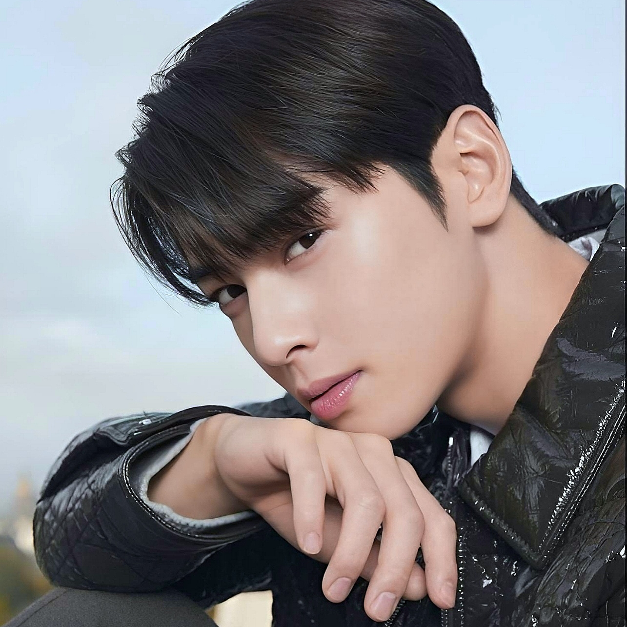 A moment captured by Eunwoo (ASTRO)'s fan