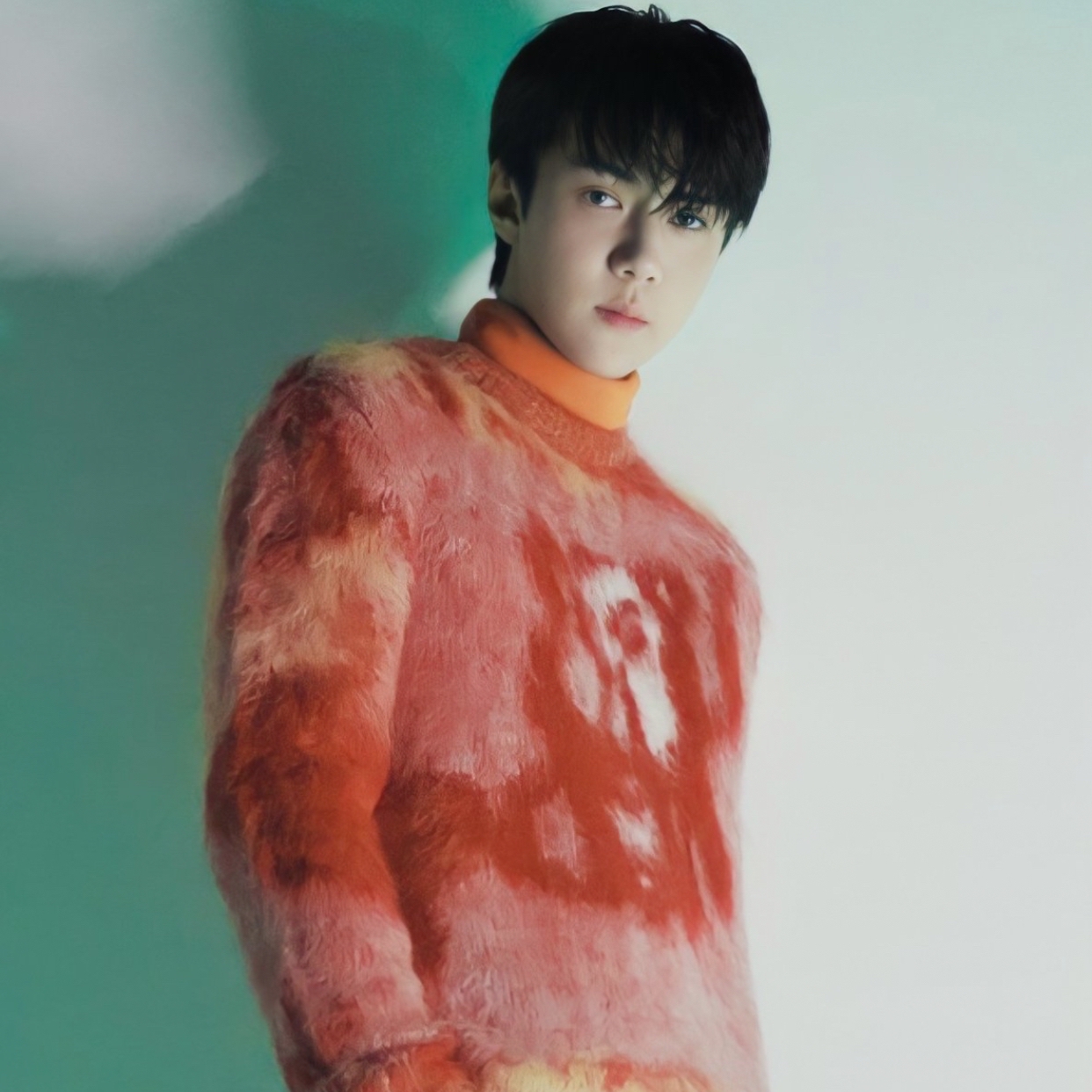 Recent activity shot of Sehun (EXO)