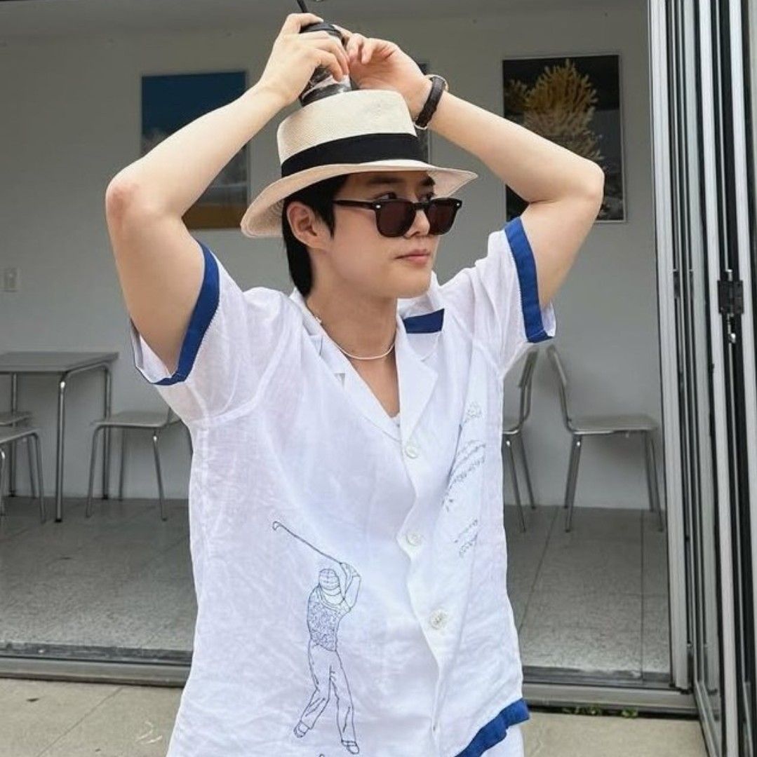 Suho (EXO)粉絲拍下的瞬間