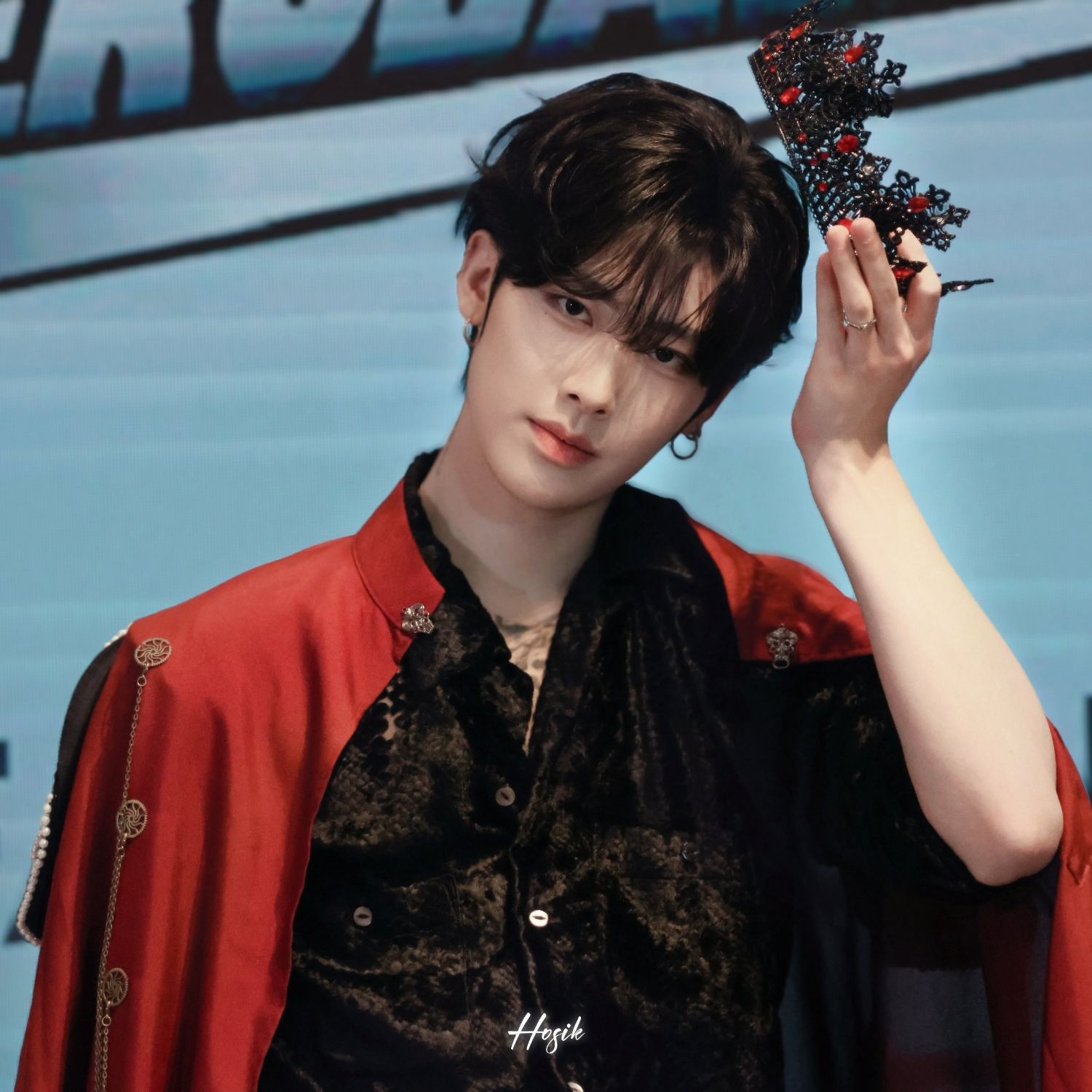 A moment captured by Ricky (ZEROBASEONE)'s fan