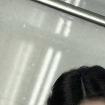 Behind-the-scenes cut of Kang Hyewon