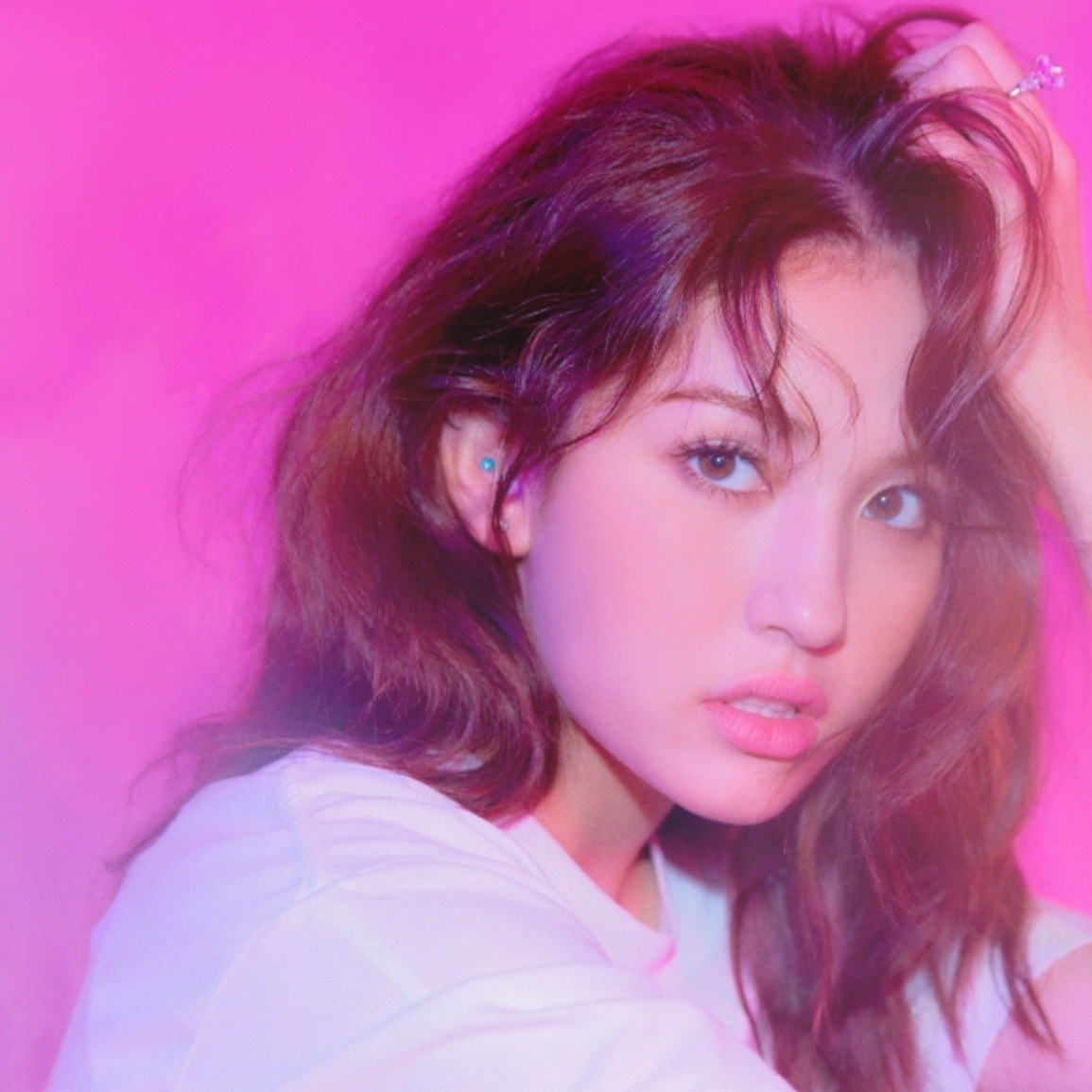 A moment captured by Jeon Somi's fan