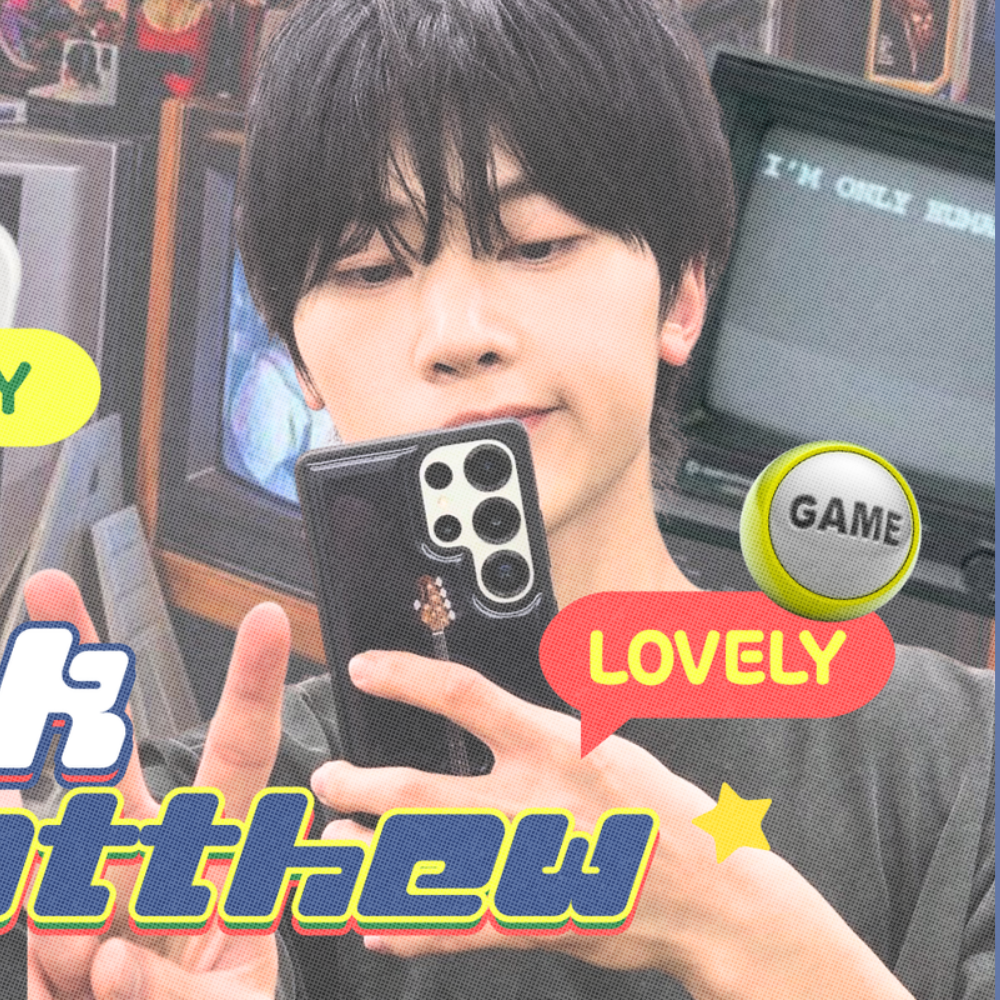 Recent activity shot of Seok Matthew (ZEROBASEONE)