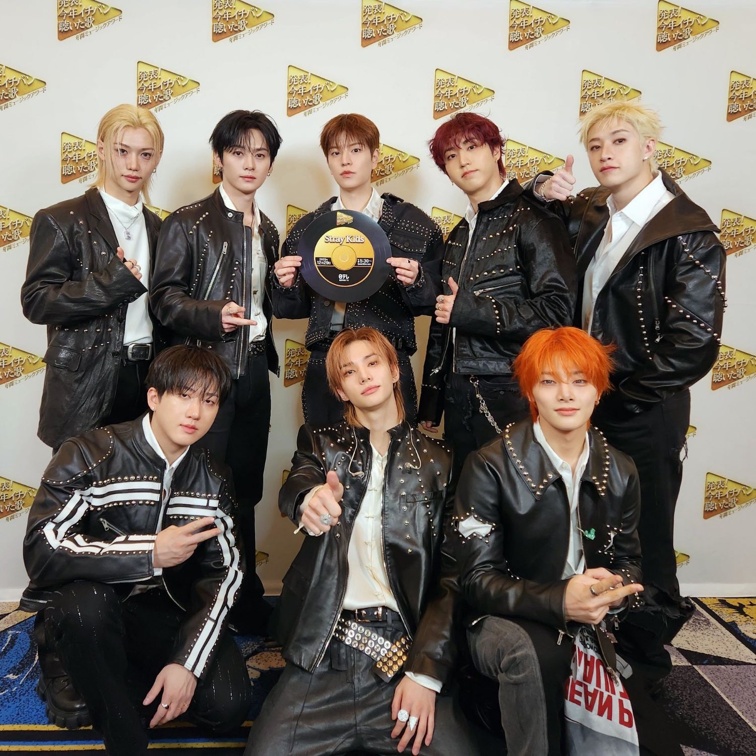 Stray Kidsの舞台裏ショット