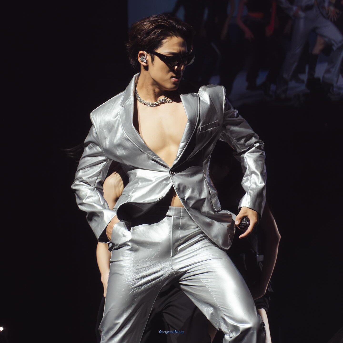 A moment captured by Mingyu (SEVENTEEN)'s fan