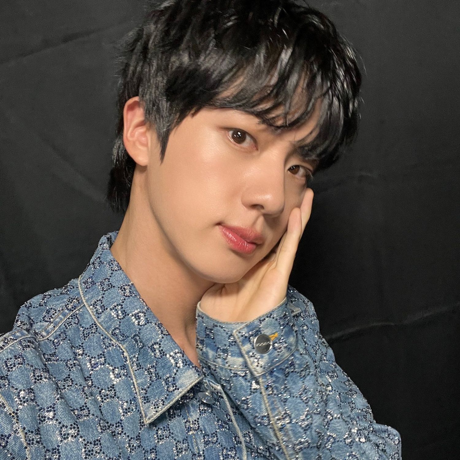 Recent activity shot of Jin (BTS)