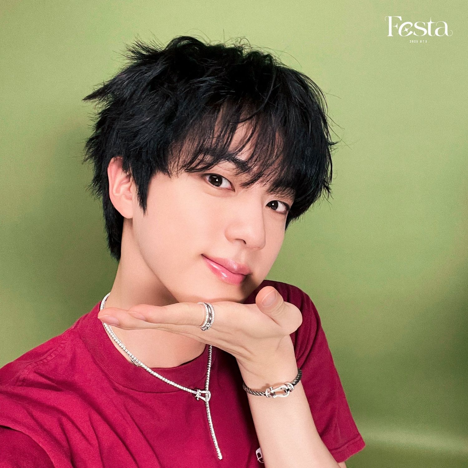 A moment captured by Jin (BTS)'s fan