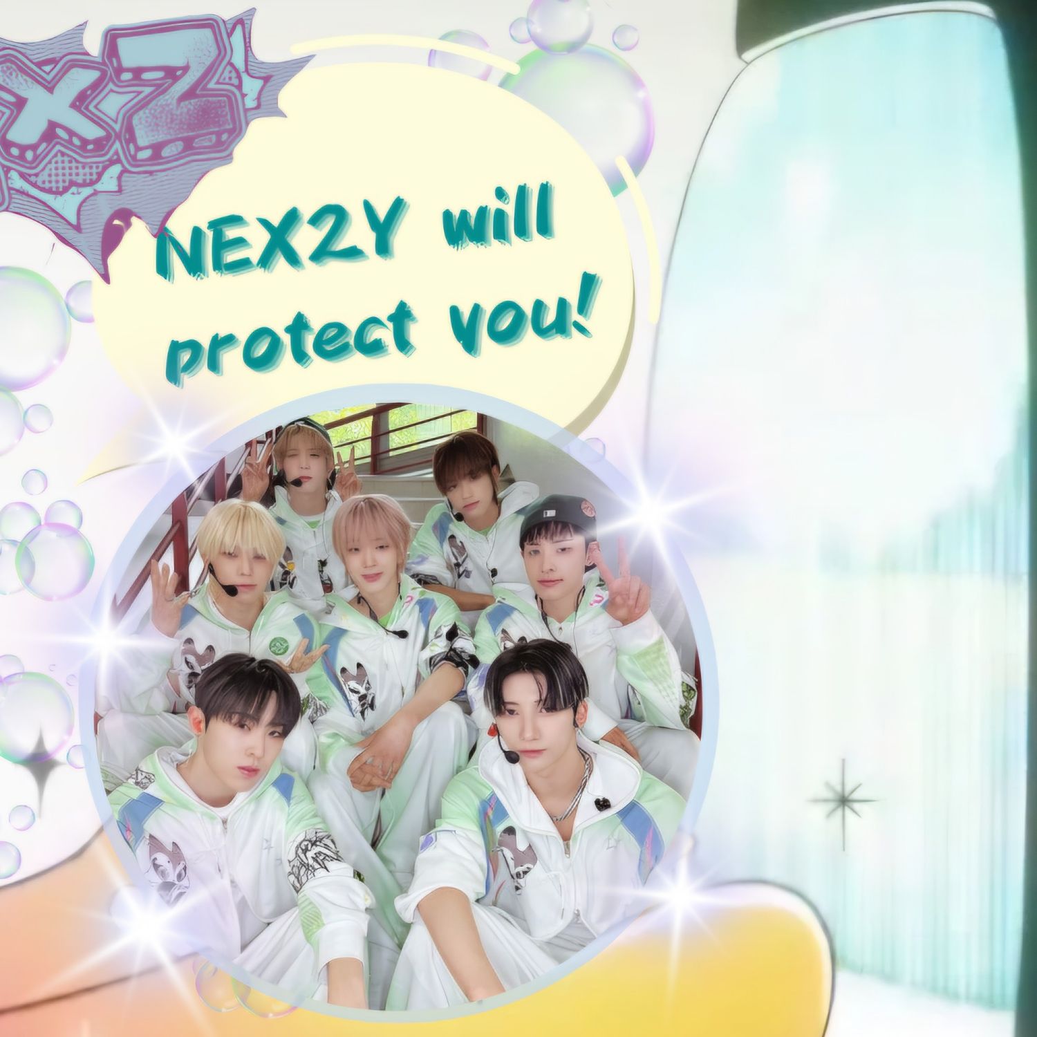 Recent activity shot of Yu (NEXZ)