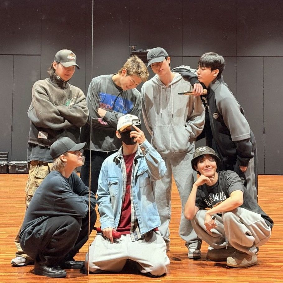 A moment captured by BTS's fan