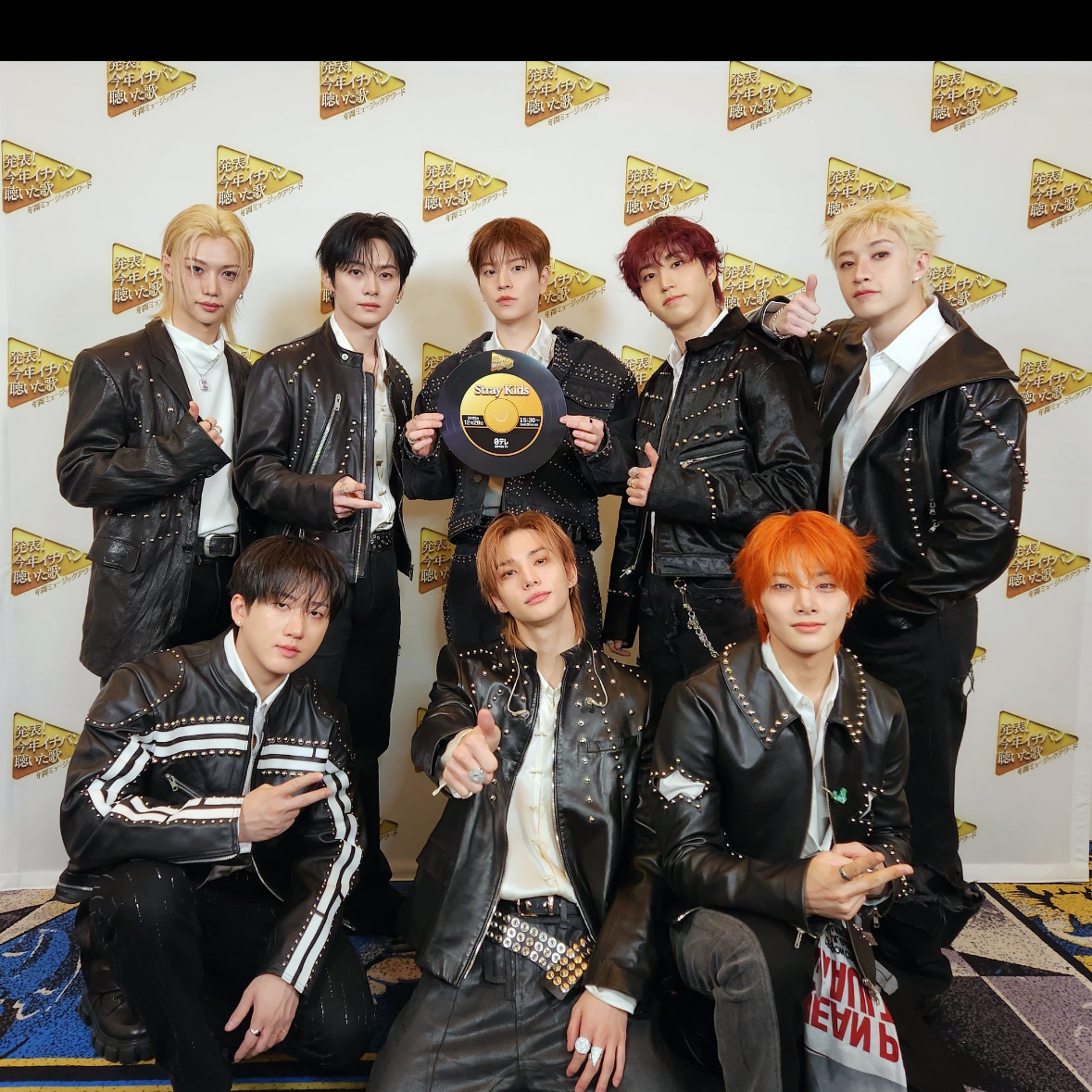 Recent activity shot of Stray Kids