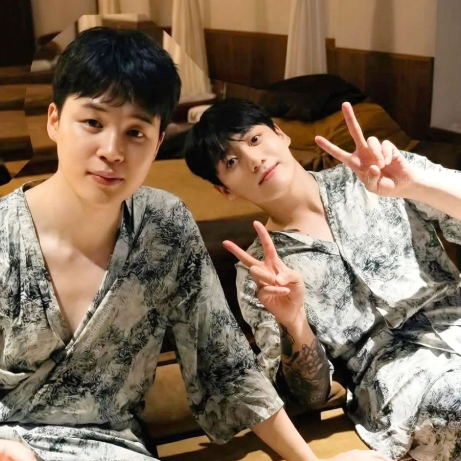 방탄소년단의 비하인드 컷