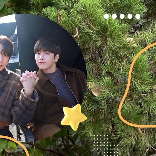 Behind-the-scenes cut of Sandeul (B1A4)