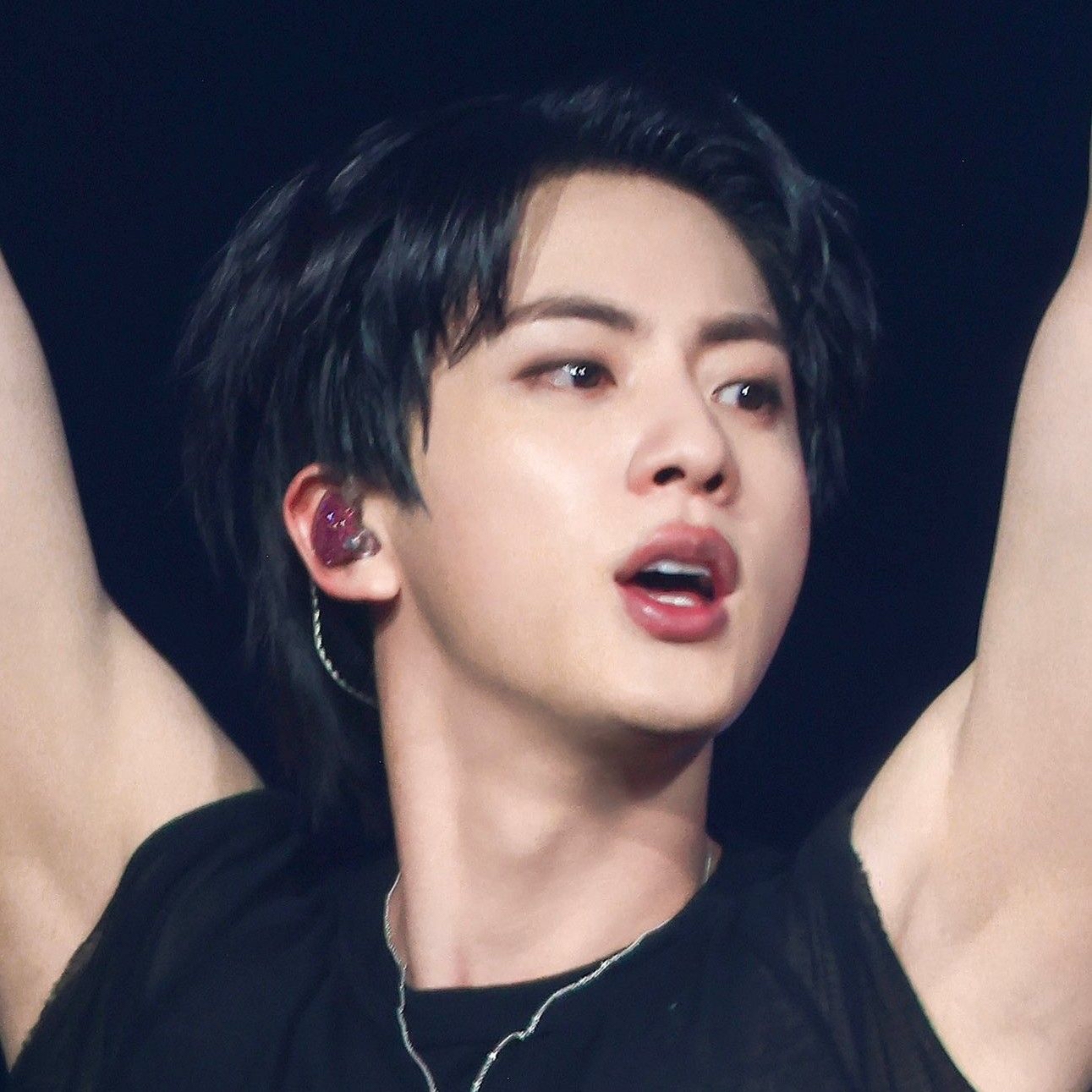 Recent activity shot of Jin (BTS)