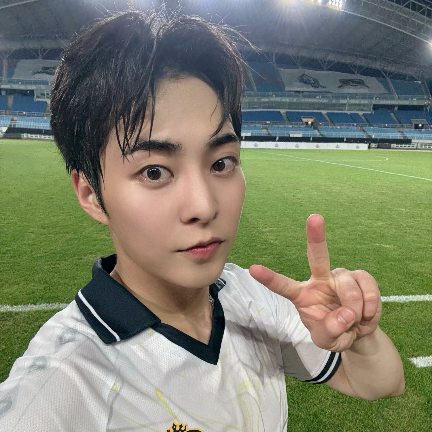 Behind-the-scenes cut of Xiumin (EXO)