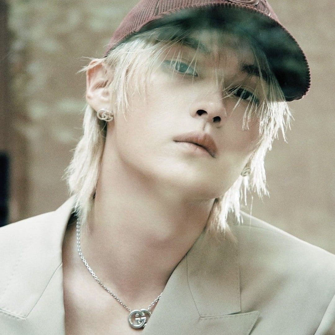 A moment captured by Lee Know (Stray Kids)'s fan