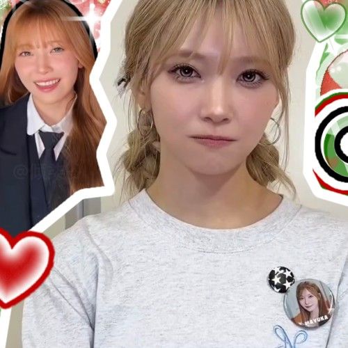 A moment captured by Mayuka (NiziU)'s fan