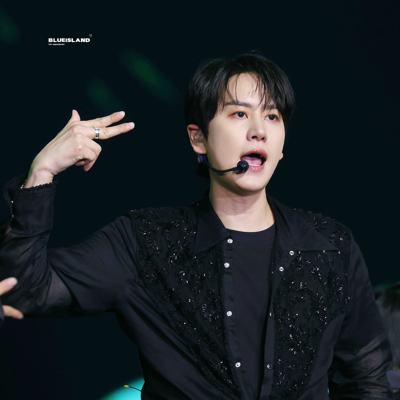 A moment captured by Kyuhyun (Super Junior)'s fan