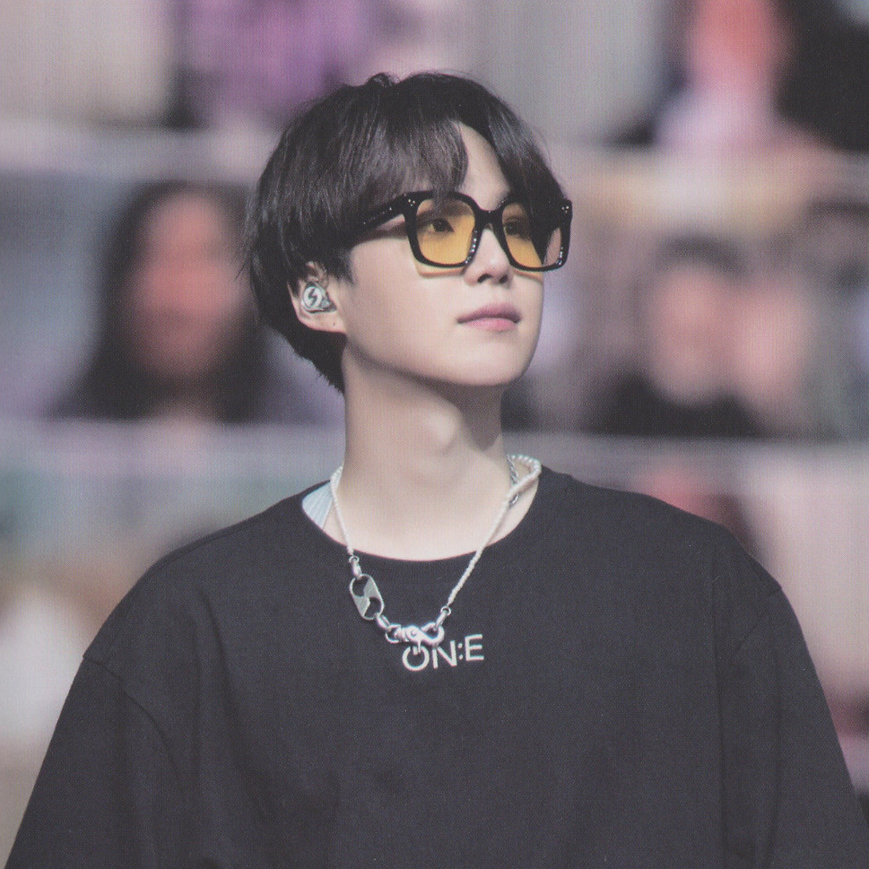 A moment captured by SUGA (BTS)'s fan