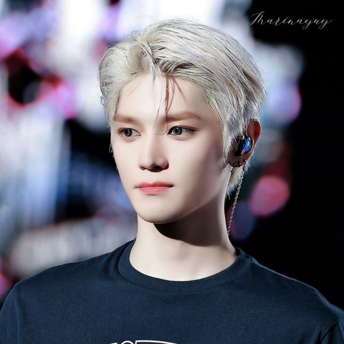 A moment captured by Taeyong (NCT 127)'s fan