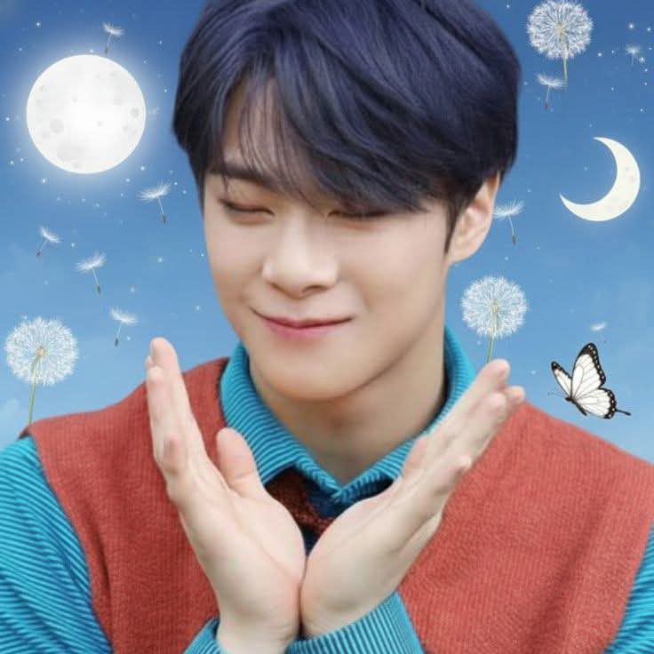 Recent activity shot of Moonbin (ASTRO)
