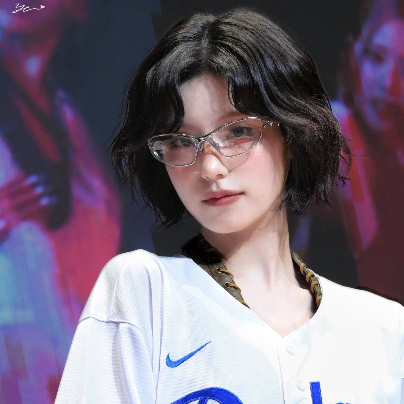 A moment captured by Yeji (ITZY)'s fan