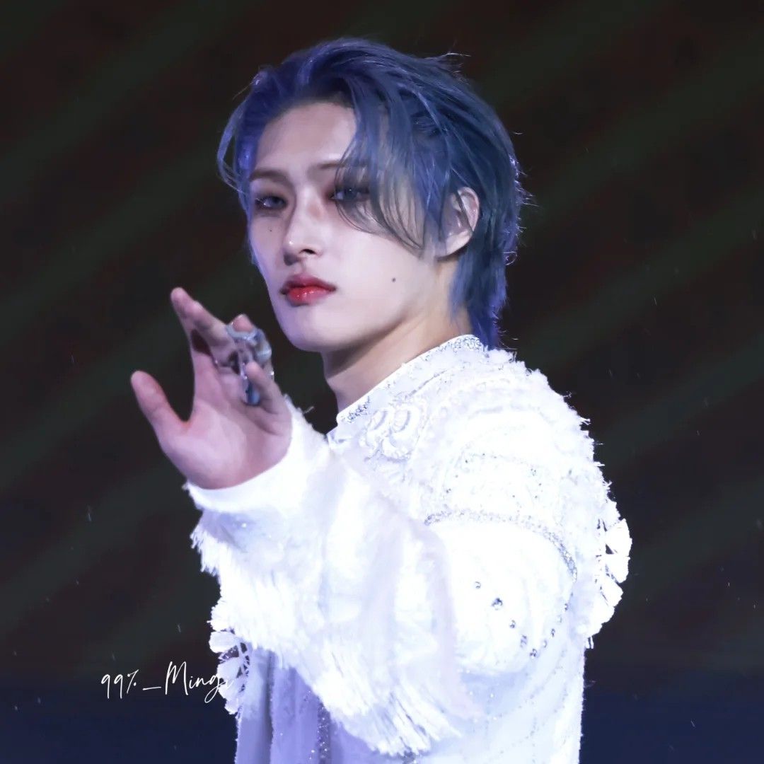 Recent activity shot of Mingi (ATEEZ)