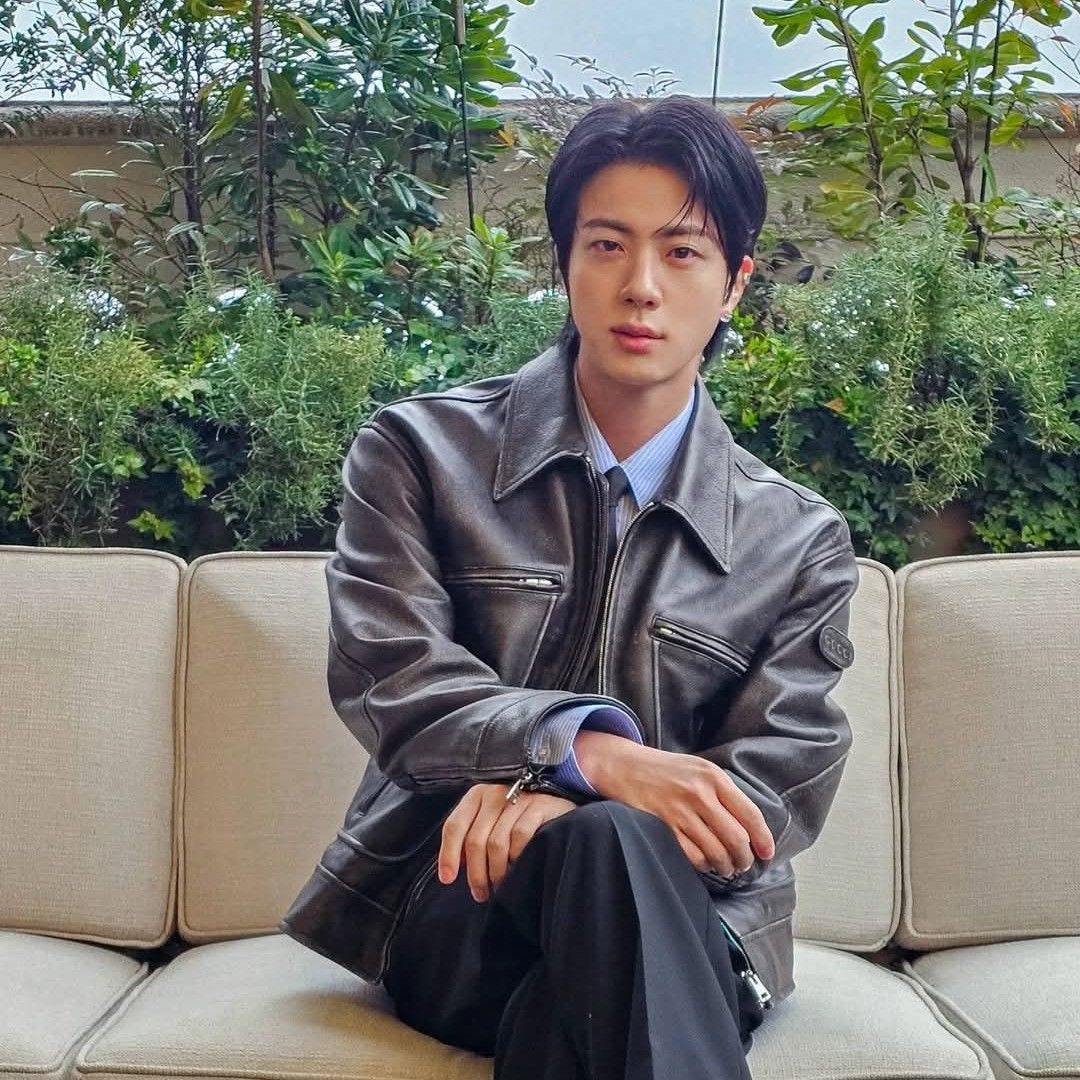 Recent activity shot of Jin_BTS