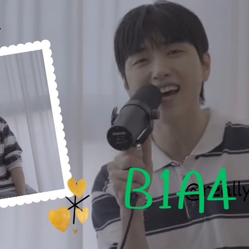 Recent activity shot of Sandeul (B1A4)