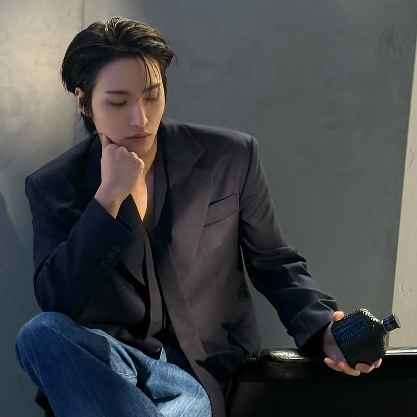 Recent activity shot of Seonghwa (ATEEZ)